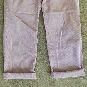 Rare Red & White Striped Chino Pants